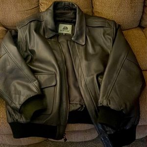 I have a XL Burks Bay leather flight jacket in pristine condition.